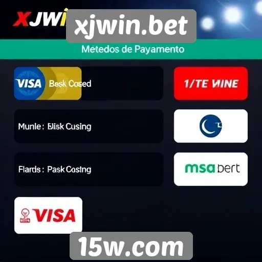 Métodos de pagamento aceitos no xjwin.bet